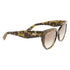Ferragamo Brown Acetate Sunglasses